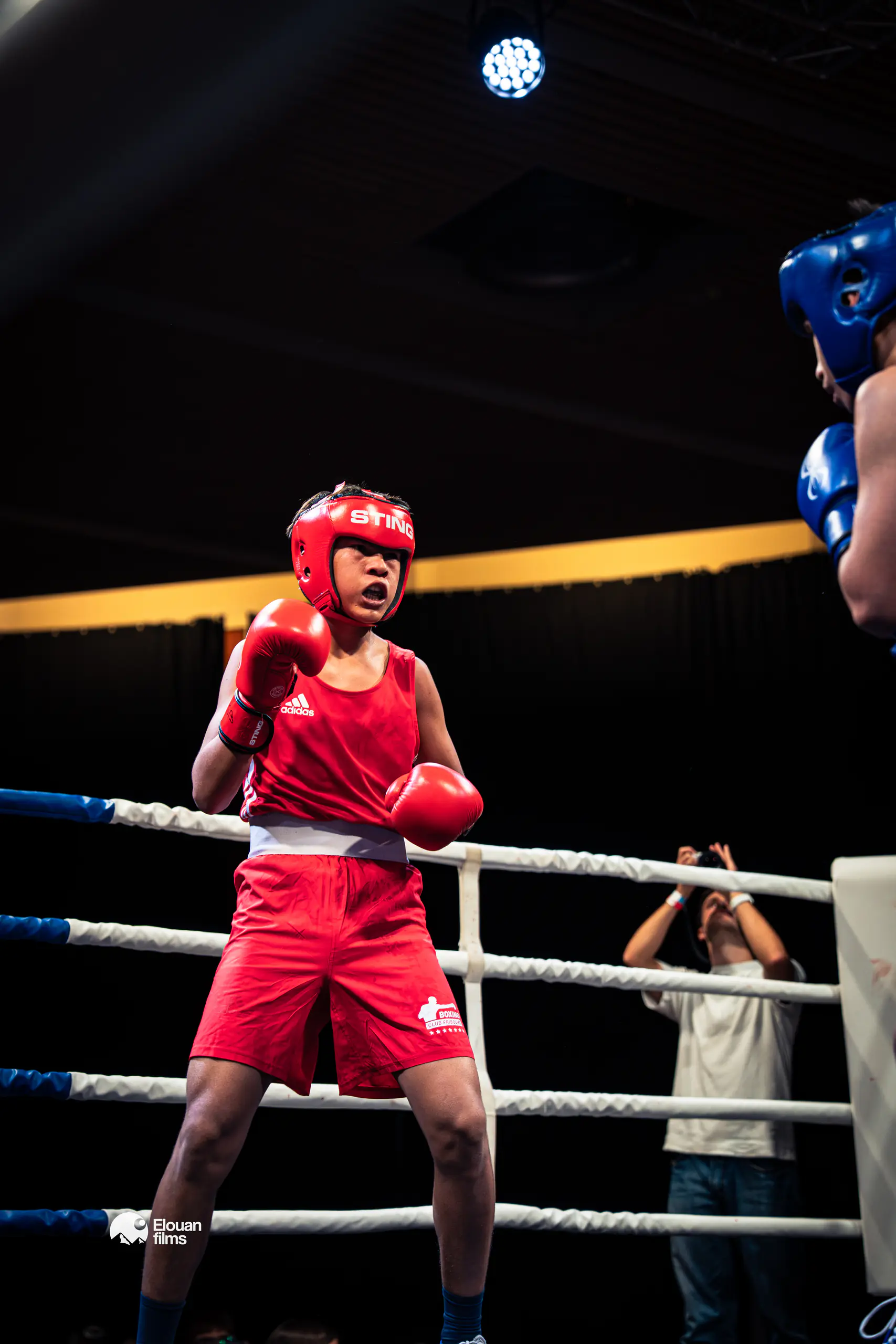 Gala de Boxe — Combat intense sur le ring