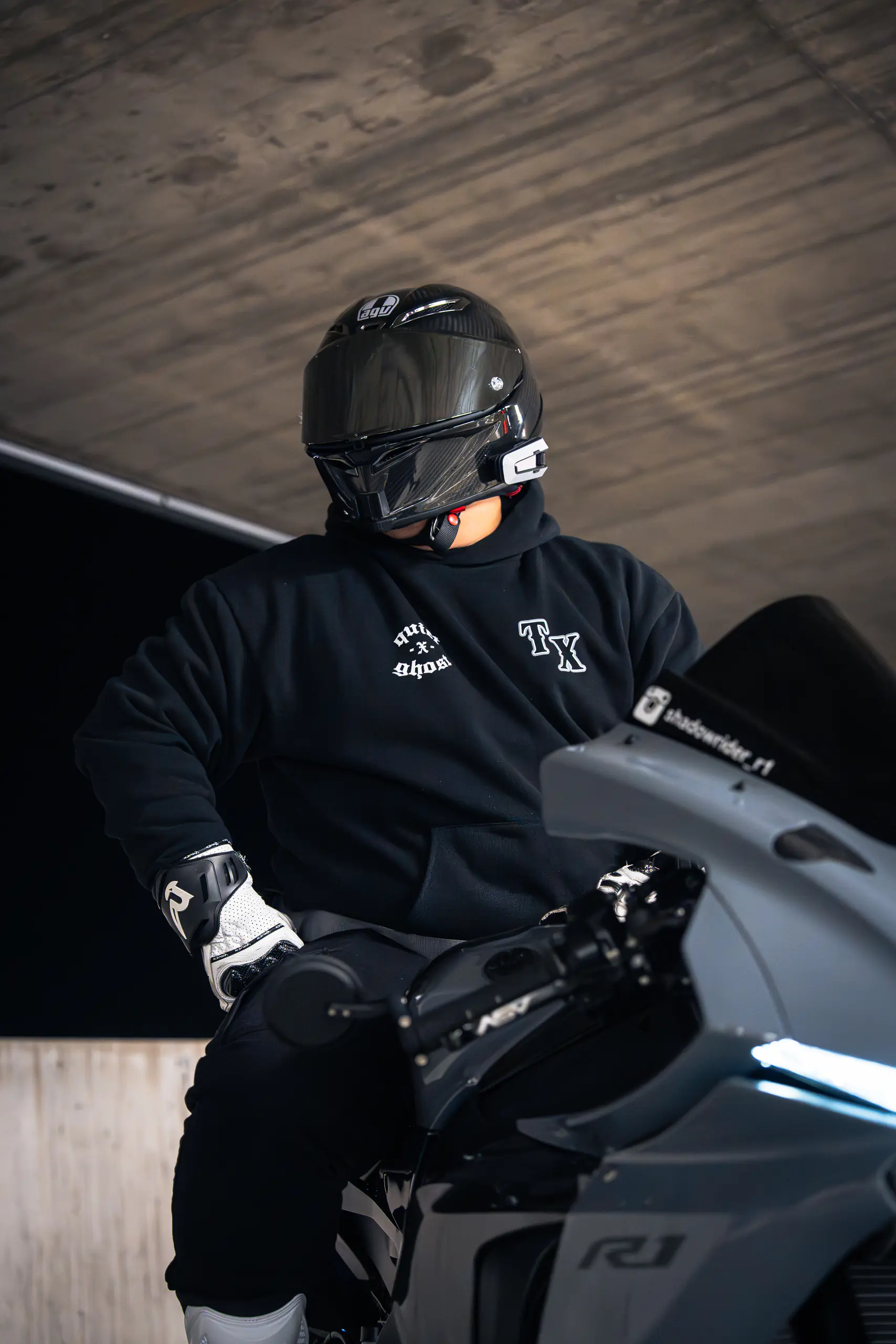 Shadow Rider — Reflets et textures de la machine