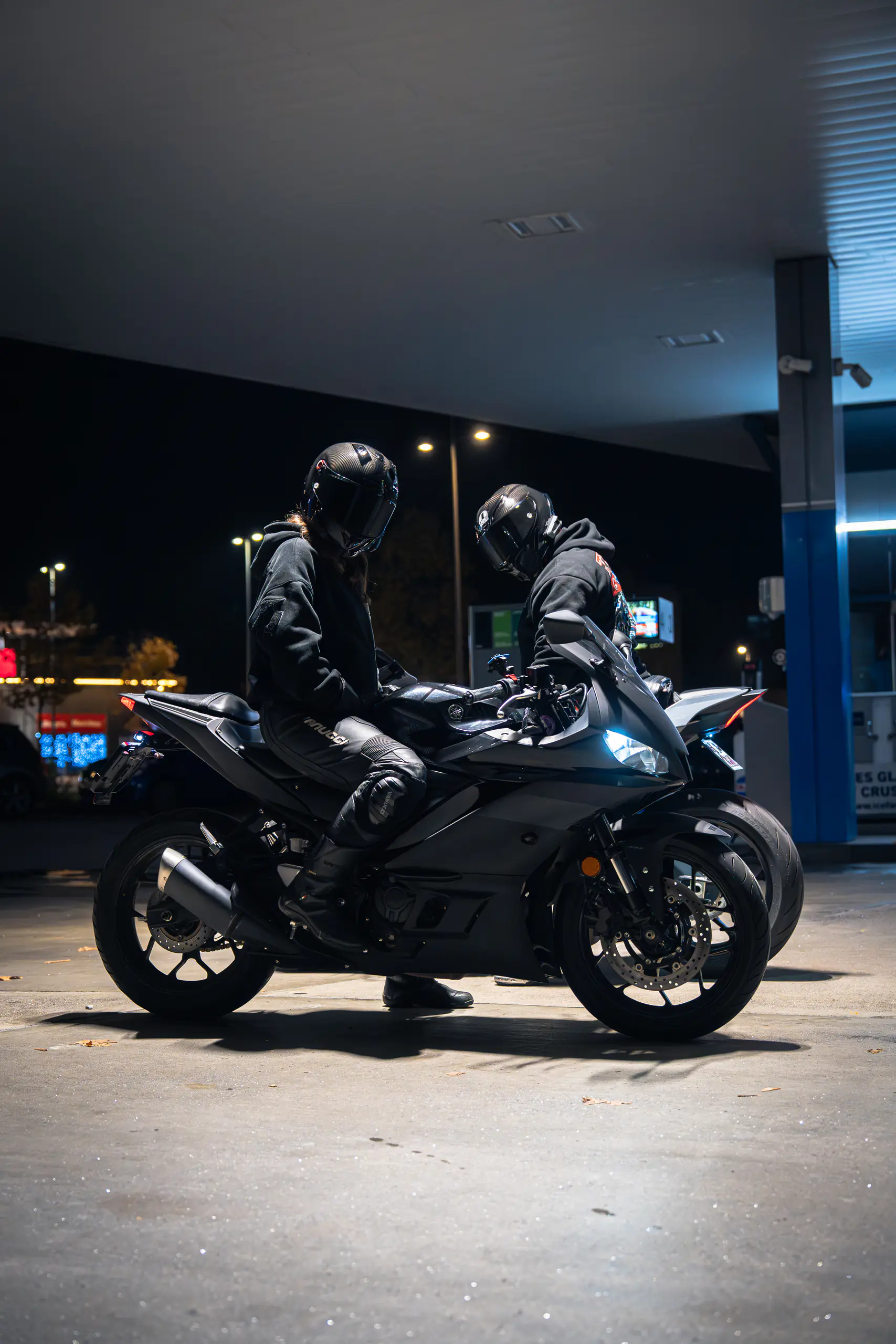 Shadow Rider — Vue latérale de la machine